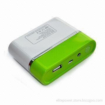 Power Bank/Power Pack/Mobile Power for iPad, Tablet, iPhone, iPod, Samsung, HTC, 5,200mAh